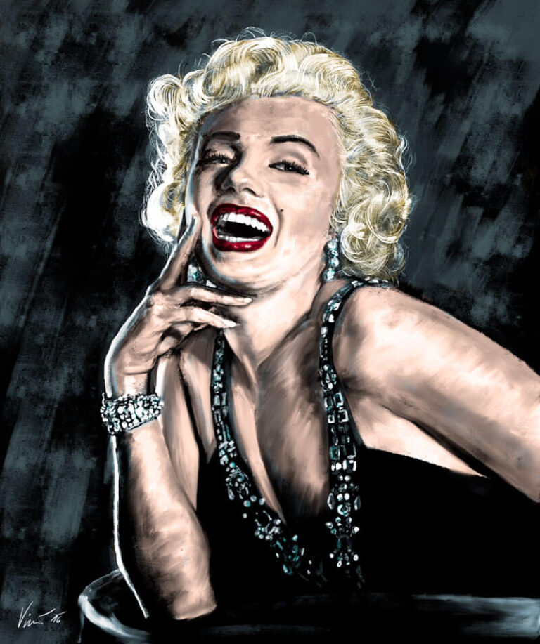 Obraz Marilyn Monroe barevný
