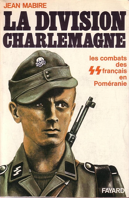 Originální obálka knihy La division Charlemagne